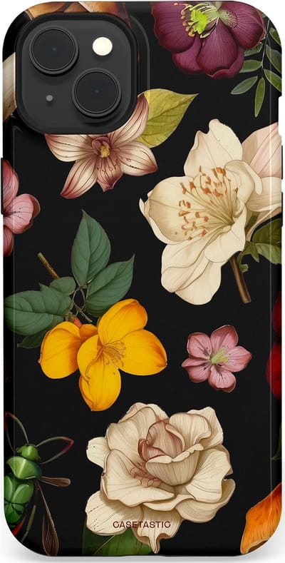 Casetastic Hoesje Geschikt voor Apple iPhone 15 Plus Magsafe - Stijlvolle Beschermende Duo-layer Case - Bosrijke betovering
