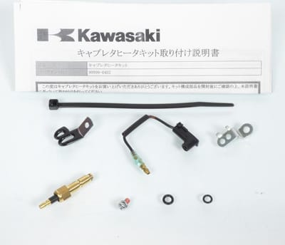 Kit réchauffeur carburateur origine pour moto Kawasaki 750 ZR 1995 à 1999 99999-0402