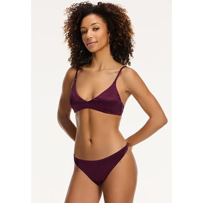 Shiwi Ladies Lou Bikini Set Ultra Shine Shiny Purple Size: 34 | Bikinis Outlet | Dames | Paars