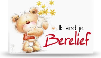 Magneet "ik vind jou berelief"