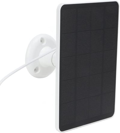 4W Zonnepaneel voor Beveiligingscamera - Waterdichte Energievoorziening voor Veiligheid