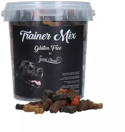 Luna’s Choice Trainermix Glutenvrij 500 gr - Hondensnacks training – Hondenkoekjes - Zachte hondensnoepjes - Semi-moist – Geen toegevoegde suikers