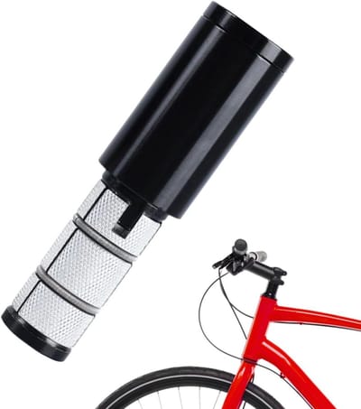 Fiets stuurverhoger - Vorkverlenging fiets - Comfortabel fietsen - Verstelbare stuurhoogte - 50 mm - Zilver