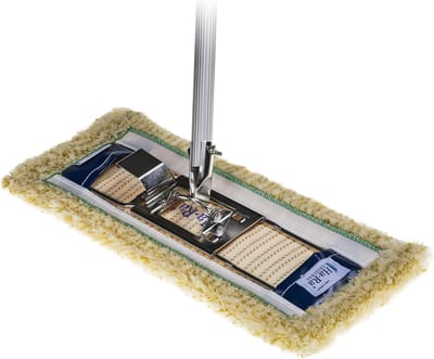 Vloerreiniger Set - Dweil Systeem - Grondig Schoonmaken - Flexibele Werkbreedte - 42 cm Breed - Groen