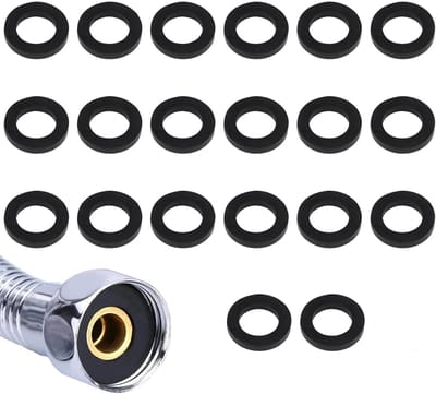 Dichtring Set - O-Ringen - Lekkages Repareren - Voor Standaard Slangen - 20 Stuks - Zwart