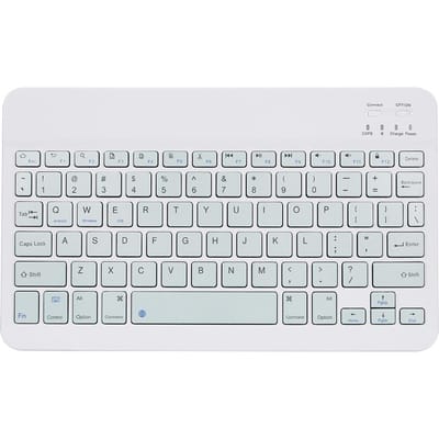 Clavier BT sans fil 10 pouces, trois systèmes universels, colorés, rechargeables, pour téléphone portable vert