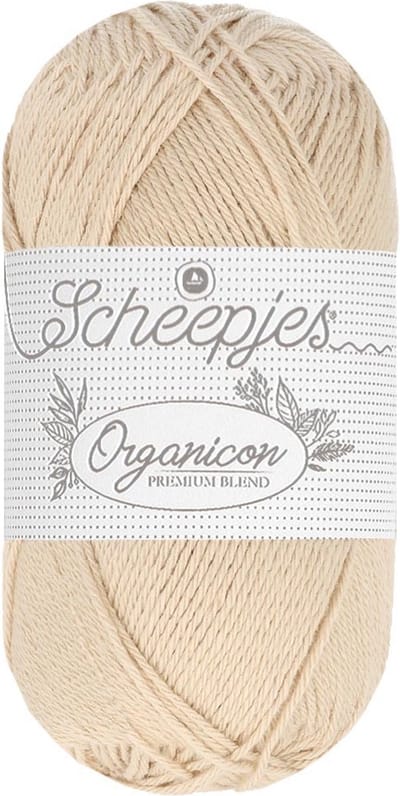 Scheepjes Organicon 50 gram - 242 Oat Bath