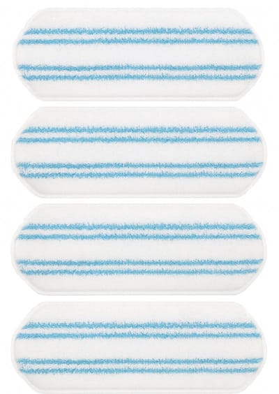 4x Geschikt voor Vileda H2Pro Mop Pads - Wasbare en Herbruikbare Microvezel Vervangingsdoeken