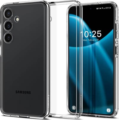 Spigen Geschikt voor Samsung Galaxy S24 - Ultra Hybrid Back Cover Hoesje - Transparant