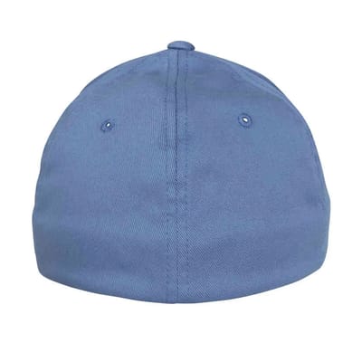 Flexfit Wollige gekamde muts (Leisteenblauw)