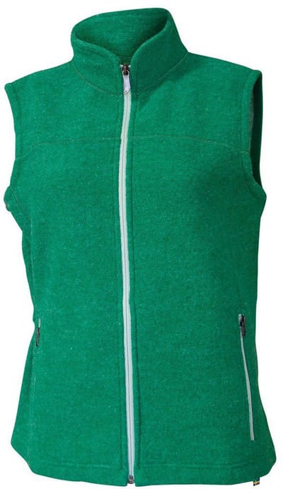 Ivanhoe dames wollen vest Beata Parakeet - Groen