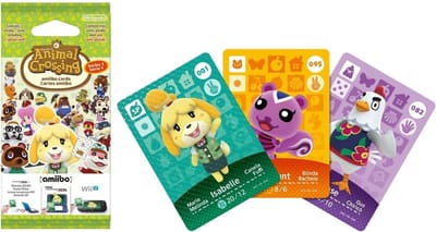 Nintendo amiibo-kaart: Animal Crossing: Happy Home Designer amiibo Card Pack - Serie 1