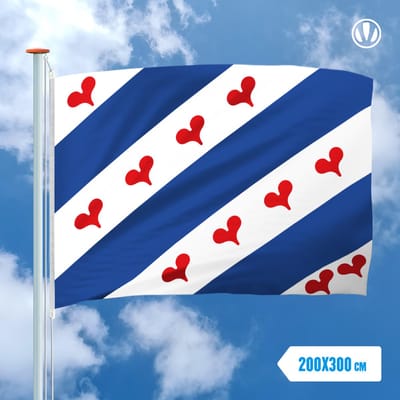 Vlag Ommelanden 200x300cm