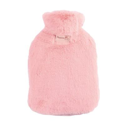 QTTVBTNA - Warmwaterzak - 1L lekvrije warmwaterkruik - Handverwarming - Winteraccessoire - Geweldig cadeau voor vrouwen, senioren en kinderen - Roze - 1 stuk