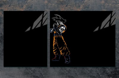 TMK ArtDeko Serie - Glas Snijplank - 100x52 cm - Anime - Gehard Glas