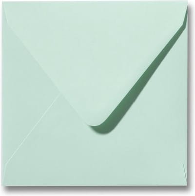 Envelop 14 X 14 Lentegroen, 60 stuks