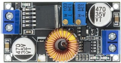 XL4015 5A DC, CC, CV, originele module | Constante spanning en stroom | 52x26,5x14mm