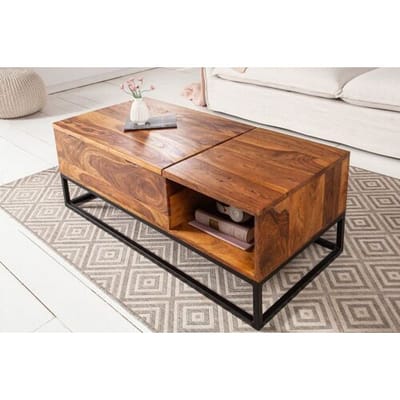 sheesham salontafel met lift