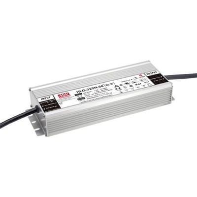 MEAN WELL HLG-320H-24AB LED-driver Constante spanning 320.16 W 6.67 - 13.34 A 21 - 26 V/DC Dimbaar, 3-in-1 dimmer, Instelbaar, PFC-schakeling,