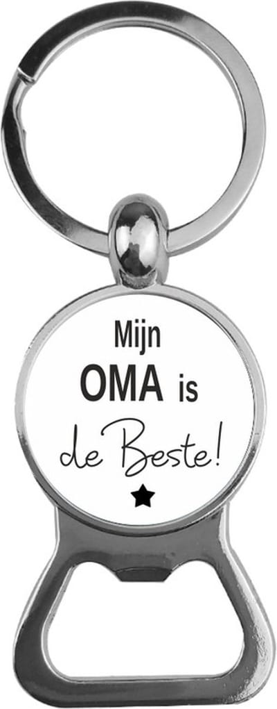 Bieropener Glas -  Mijn Oma Is De Beste