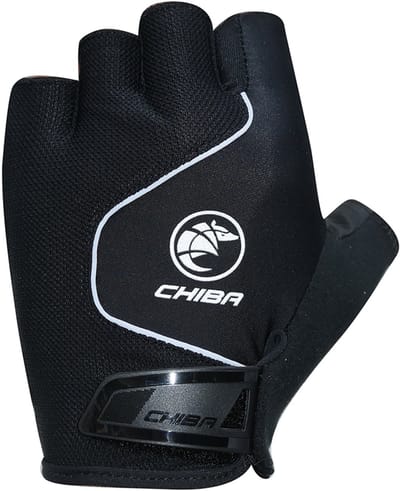 Chiba - fietshandschoen - Cool Air - Zwart - maat S
