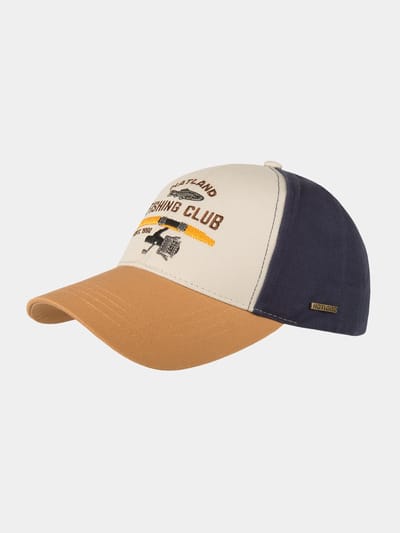 Hatland - UV-Truckers pet voor volwassenen - Alver - Marineblauw - maat Onesize