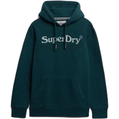 Superdry Trui Ny Venue Hood M2014393a 8um Dark Pine Green Mannen Maat - XL
