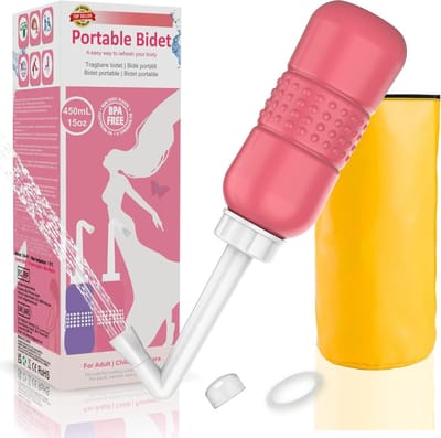 Solacis Draagbare bidet - Bidet - Vaginale douche - Mobiele bidet - Portable bidet - Draagbare bidets - Must have!