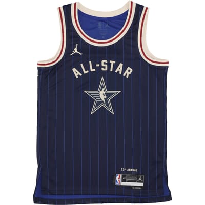 Basketbaltanktop voor heren NBA All Star Game 2024 Dri-fit Swingman Jersey No 0 Jayson Tatum Team East College Navy