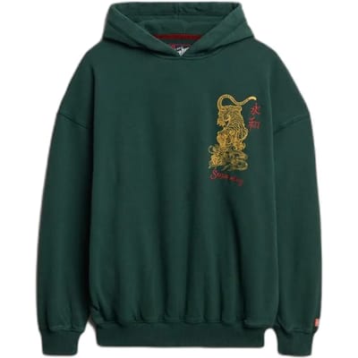 Dames Hoodie Oversized Superdry Tokyo Narrative