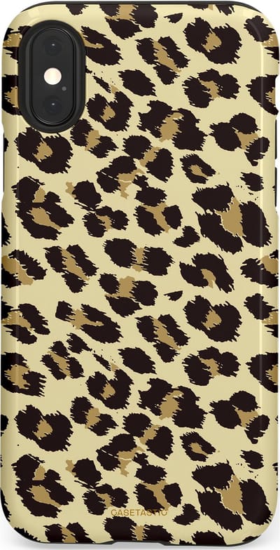Casetastic Hoesje Geschikt voor Apple iPhone X/Xs - Stijlvolle Beschermende Duo-layer Case - Speels