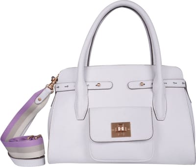 JOOP! Leren Handtas Schoudertas Carino Giulia Handbag White Wit
