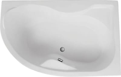 Badland DORA hoekbad 170 x 110 cm rechts wit