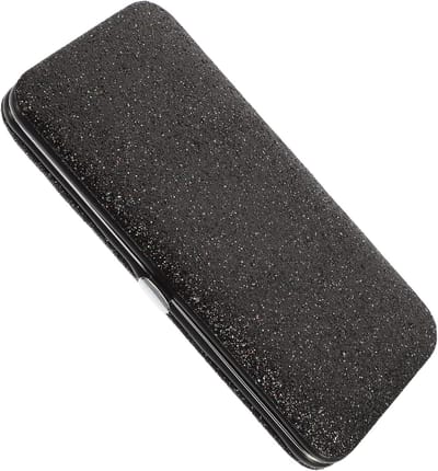 Tweezer Opbergtas - Pincet Houder - Schoonheid Organiseren - Beschermende Opbergdoos - 15.5 x 8 x 1.5 cm - Zwart