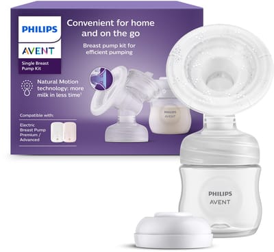 Philips Avent Extra Kolfset - Enkele Elektrische Borstkolf - Uitbreidingsset - Comfortabele Siliconen Kussens - SCF337/01