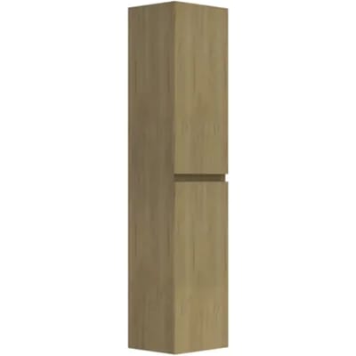 Allibert Hoge Badkamerkast Max 40cm - Australisch Eik - Met 2 Deuren - 40x180x35cm