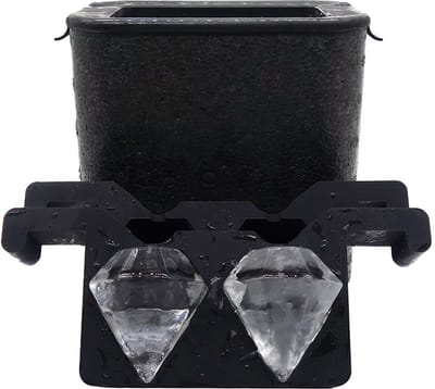 OUTARO-Diamond Ice Cube Maker – Maakt 2 Grote Heldere Diamant IJsblokjes – Voor Whisky & Cocktails – Creatief Cadeau