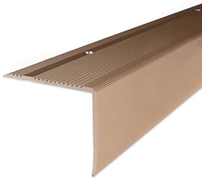 Trapneusprofiel Geanodiseerd Aluminium - 69 mm Breed - Hoogte 55 mm - Lengte 1000 mm - Anti-slip en Bescherming