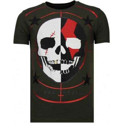 Local Fanatic God of war rhinestone t-shirt