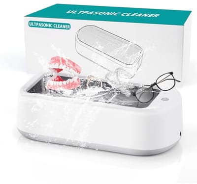 Ultrasoon reinigingsapparaat 48 kHz - Dieptereiniging voor brillen, sieraden en beugels