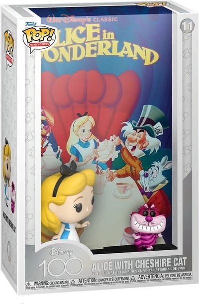 Figuur en poster Funko Disney's 100th Anniversary POP! Movie Alice in Wonderland