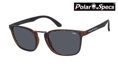 Polar Specs® Polariserende Zonnebril Iconic PS9095 – Havana Brown – Polarized Black – Medium – Unisex