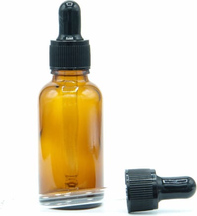 Pipetflesje 30ml 1 stuk - Glazen Flesje met Pipet - Pipetflesjes