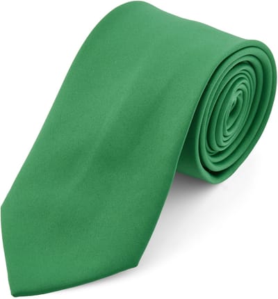 Smaragdgroene 8cm Basic Stropdas