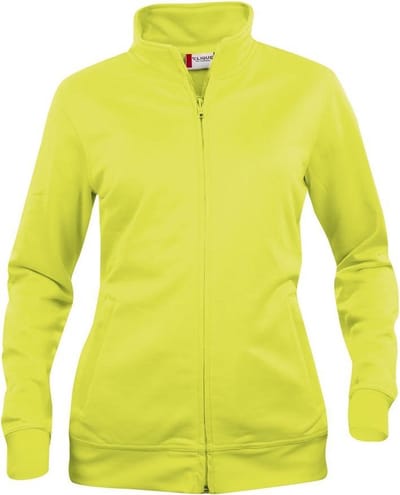Clique Basic Cardigan Women 021039 - Signaal-geel - XS