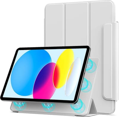 geschikt voor iPad Pro 11 inch Hoes Magnetisch | Folio Case Magnetische bevestiging | Auto wake/sleep | Ingebouwde standaard | Apple Pencil direct charge | geschikt voor iPad Pro 11 inch 2024 grijs