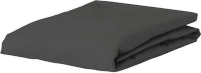 ESSENZA Satin Hoeslaken Steel grey - 90x210 cm