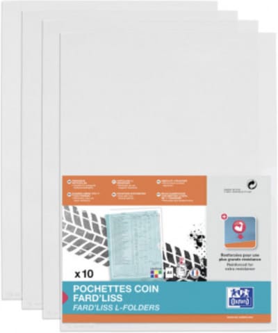 Oxford 100206694 map PVC Transparant A4