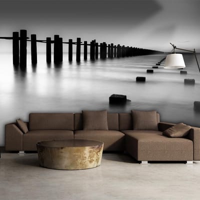 Fotobehang XXL - Thames Estuary in Shoeburyness