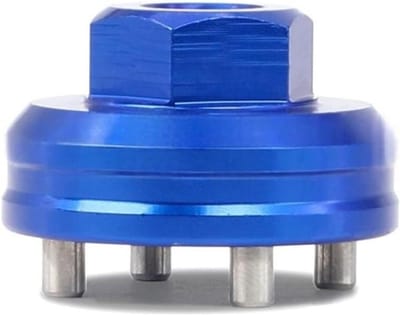 Moer Verwijderingsgereedschap - Demontage Tool - Bovenplaat Reparatie - Vier-Post Uitlijning - 37 x 267 mm - Zilverkleurig